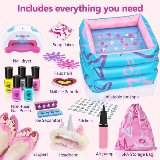 Kids Spa Kit for Girls… — Photo 2