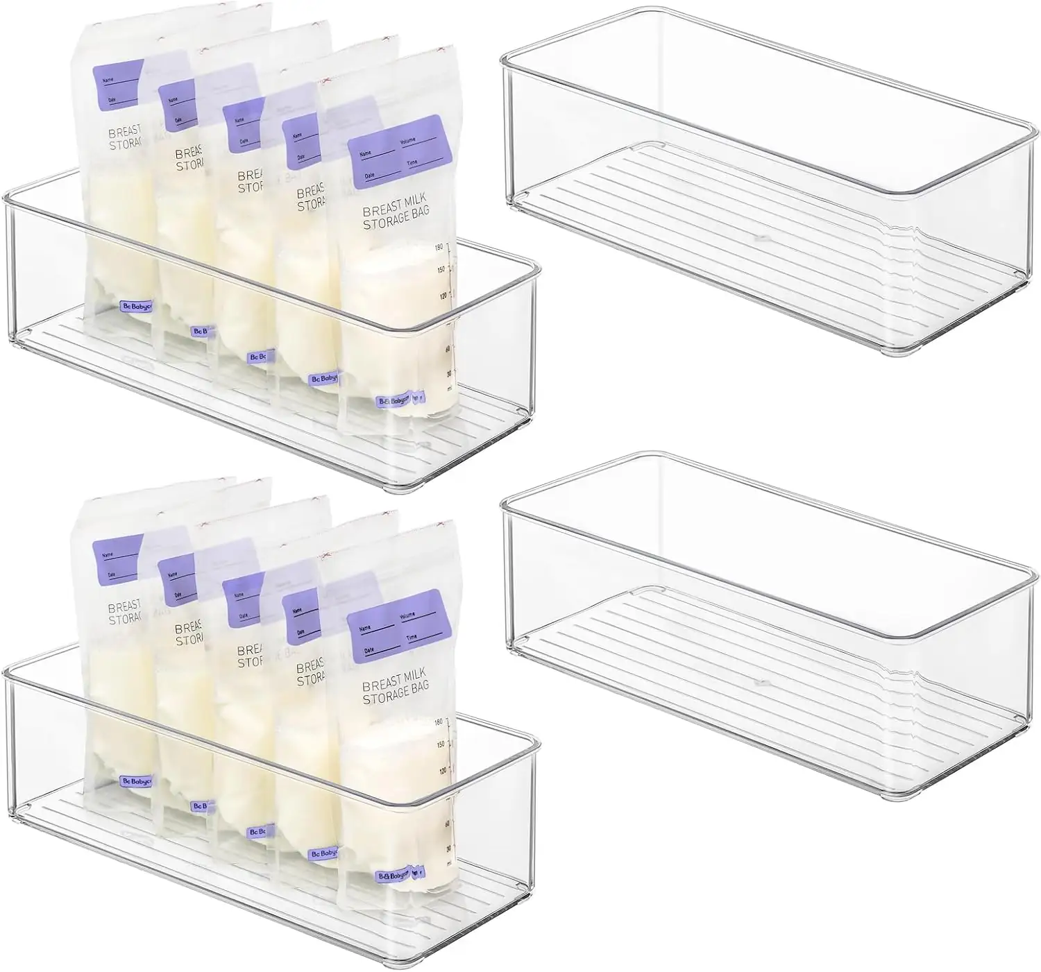 Hudgan 4 Pack Breastmilk Storage… — Photo 1