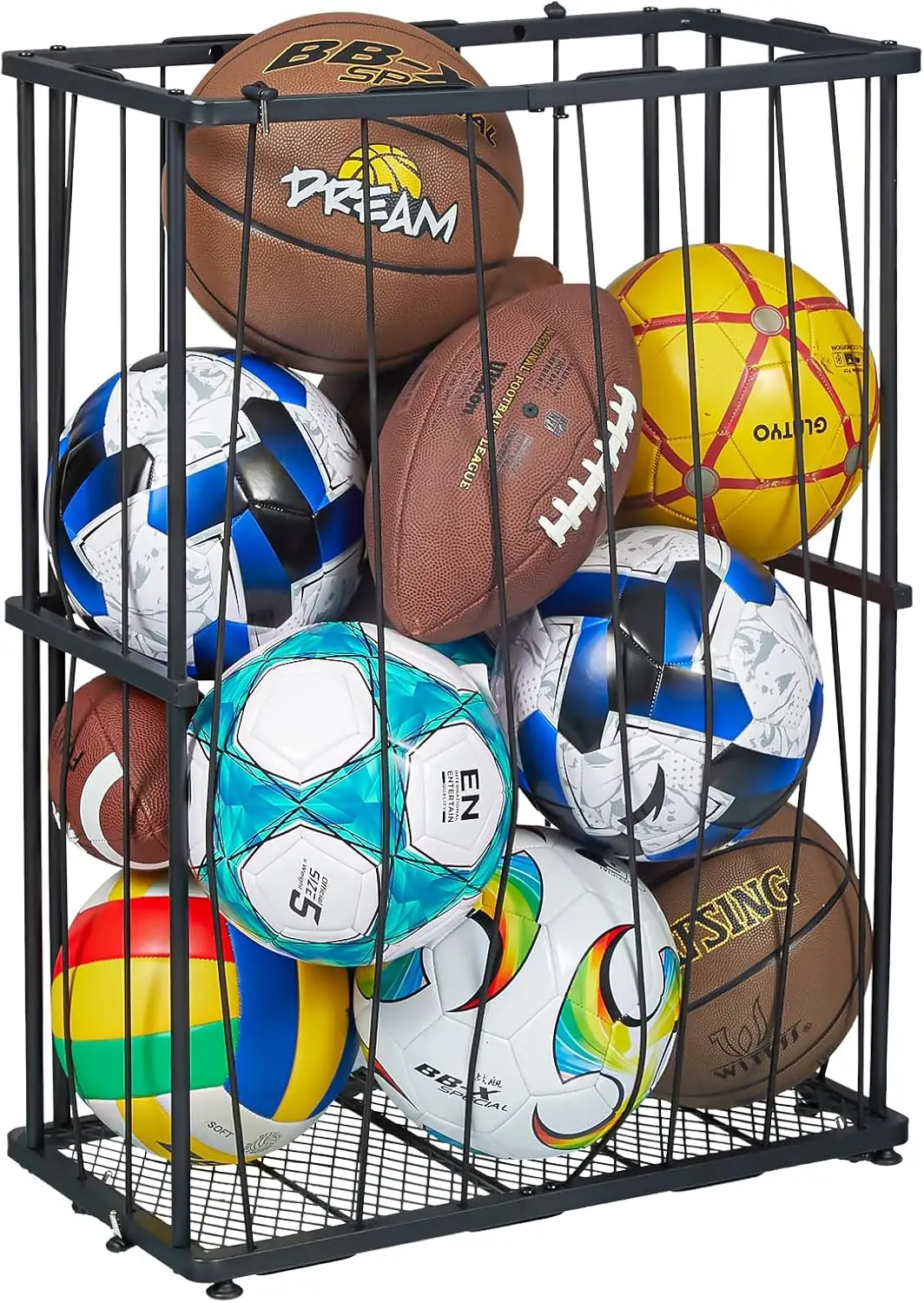 Hencawima Garage Ball Storage Rack… — Photo 1