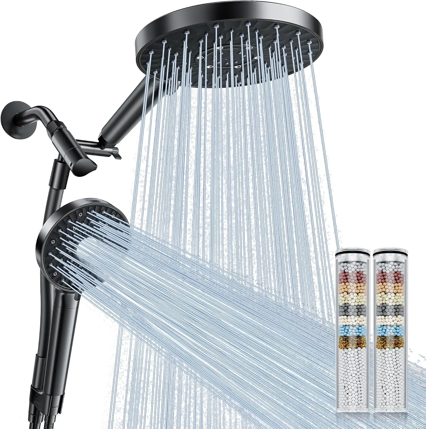 Shower Head, 10-Spd Chrome Detachable,… — Photo 1