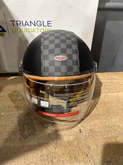 Motorcycle Helmet Dual Visor 3/4… — Photo 3