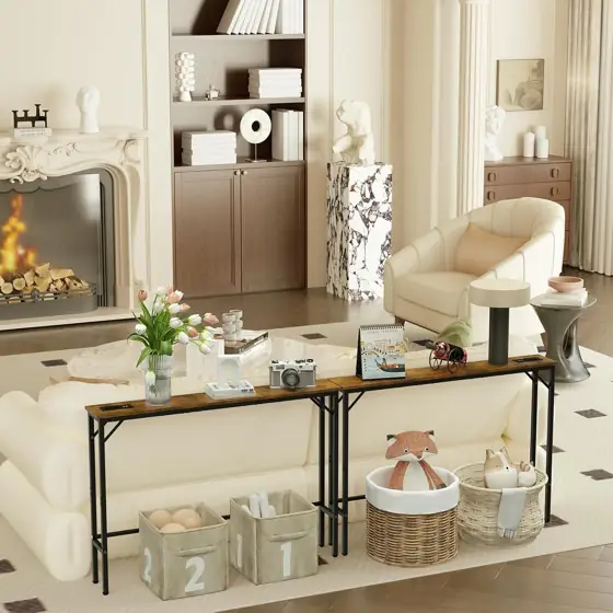 Aduanbang 5.9" Console Table with… — Photo 2