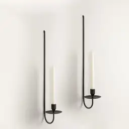 24.8" Iron Metal Wall Candle… — Photo 1