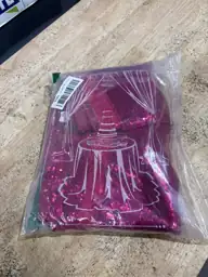 Hot Pink Tablecloth 60x102inch Sequin… — Photo 3