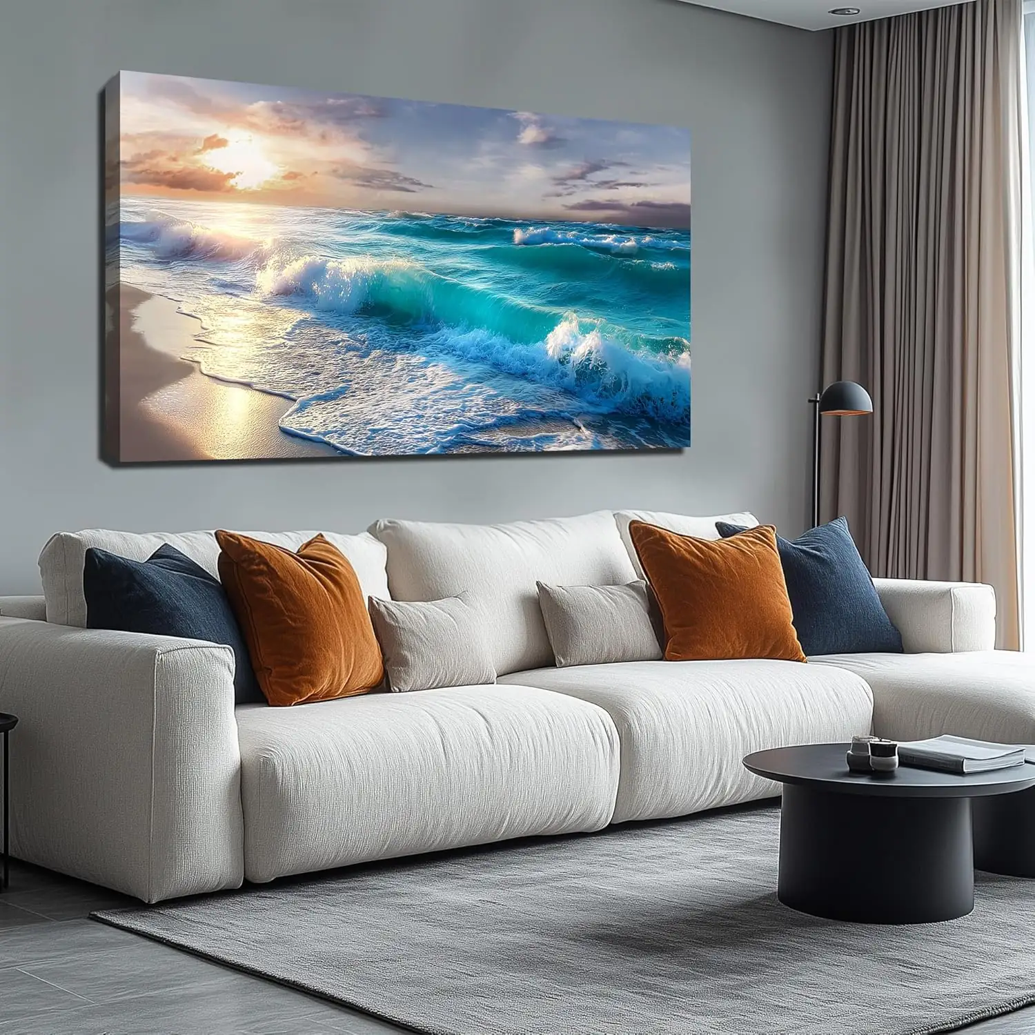 GUGIKA Ocean Wall Art for… — Photo 1
