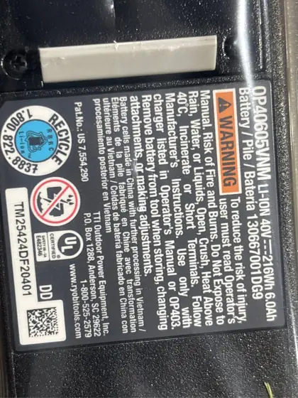 RYOBI 40V HP 21 in.… — Photo 11