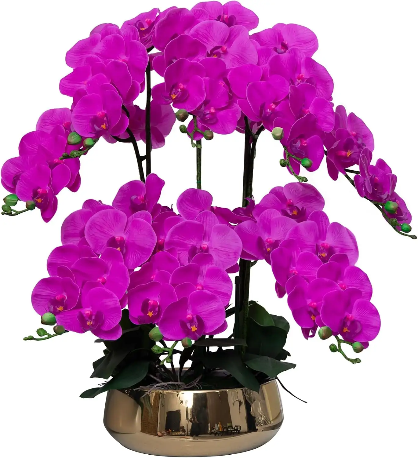 Orchids Artificial Flowers in Large… — Photo 1