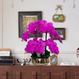 Orchids Artificial Flowers in Large… — Photo 2