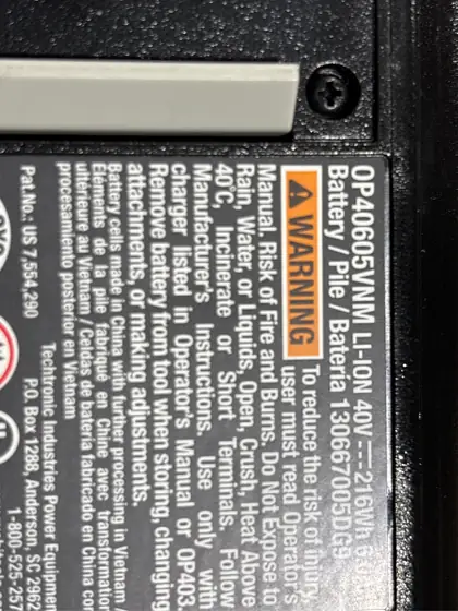 RYOBI 40V HP Brushless 21… — Photo 11