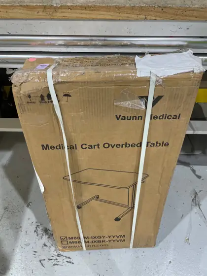 Vaunn Medical Adjustable Overbed Bedside… — Photo 3