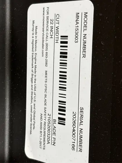 Murray 22 in. 140 cc… — Photo 3