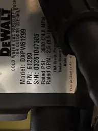 DEWALT 3600 PSI 2.5 GPM… — Photo 7