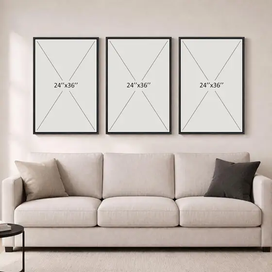 Ardakar Large Framed Neutral Boho… — Photo 2
