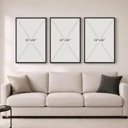 Ardakar Large Framed Neutral Boho… — Photo 2