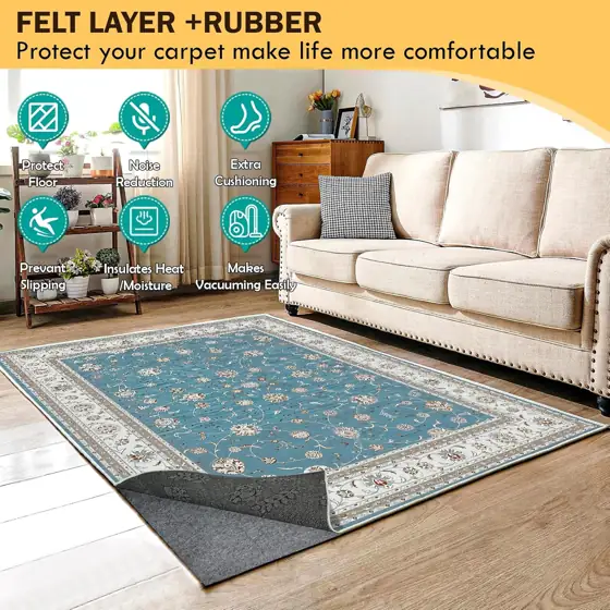 Waterproof Rug Pad 8x10 ft… — Photo 2
