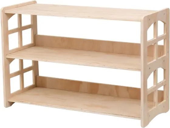 Montessori Bookshelf Toy Shelf for… — Photo 1