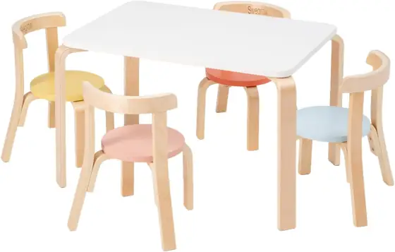 Swegrow Kids Table and 4… — Photo 1