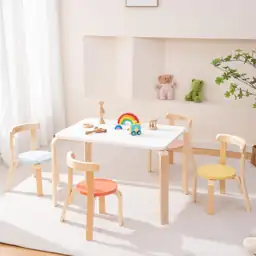 Swegrow Kids Table and 4… — Photo 2