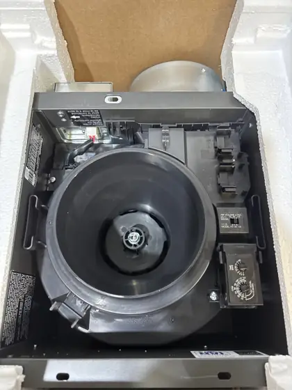 Panasonic 0.5-Sone 110-CFM White Bathroom… — Photo 7