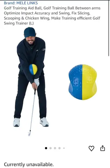 Golf Training Aid Ball — Photo 1