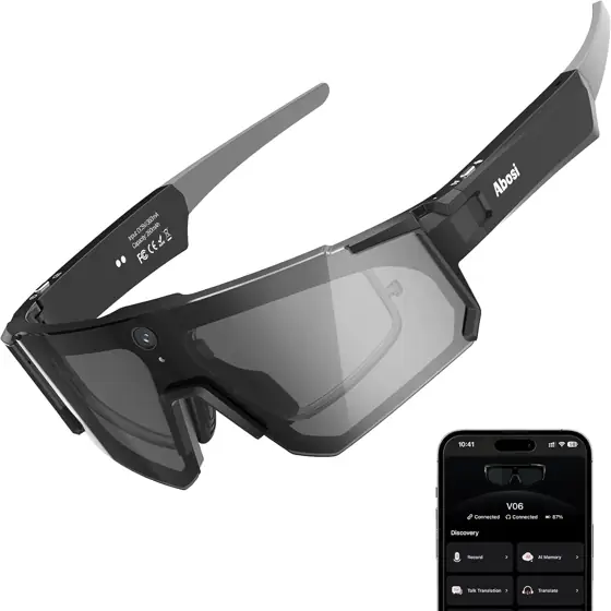 AI Smart Glasses with Camera… — Photo 1