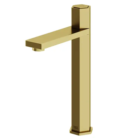 VIGO Nova Matte Brushed Gold… — Photo 1
