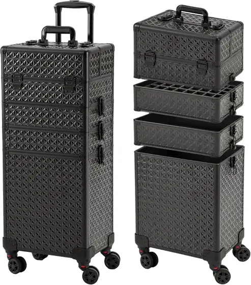 Leeora&Leekoo Professional Rolling Makeup Case… — Photo 1