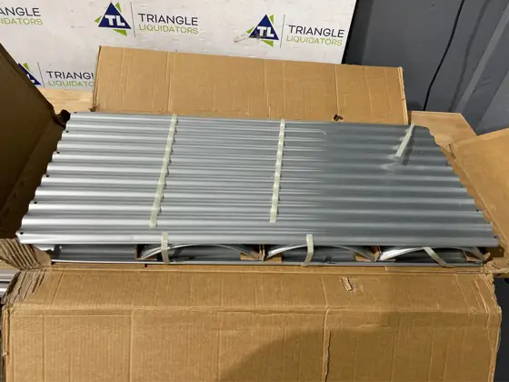 3-Pack Tall Corrugated Galvanized Steel… — Photo 3