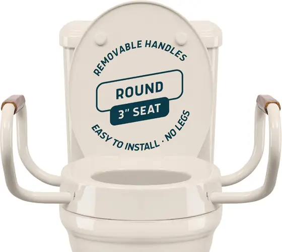Lunderg Solva Raised Toilet Seat… — Photo 1