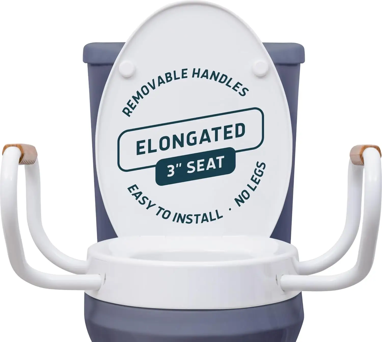 Lunderg Solva Raised Toilet Seat… — Photo 1