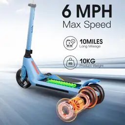 LINGTENG Electric Scooter for Kids… — Photo 2
