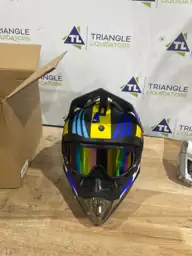 Youth Dirt Bike Helmet DOT… — Photo 3
