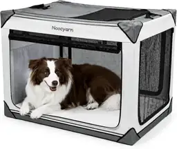 Collapsible Dog Crate 36-Inch with… — Photo 1