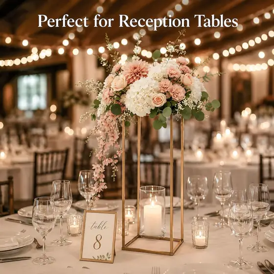 Gold Flower Stand for Wedding,… — Photo 2
