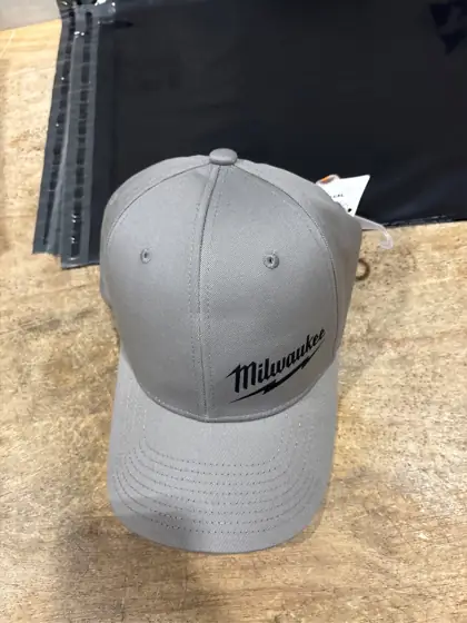 Milwaukee FlexFit Fitted Hat Gray… — Photo 3