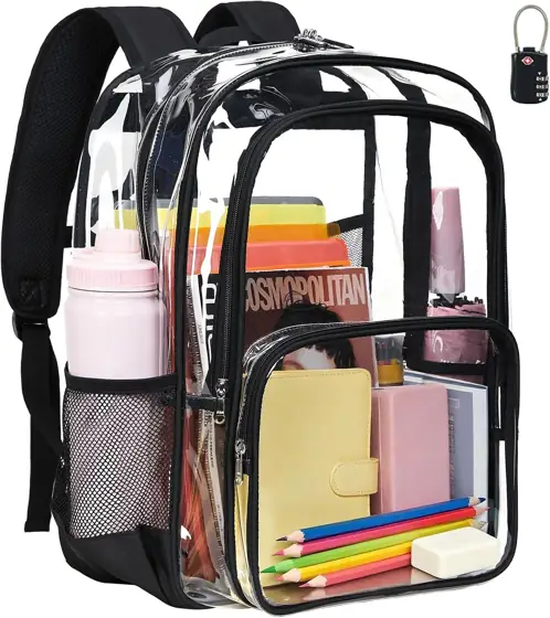 Vorspack Heavy Duty Clear Backpack… — Photo 1