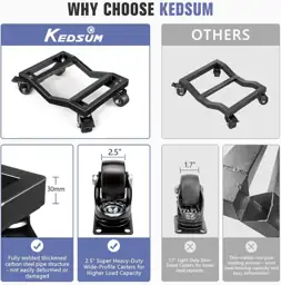 KEDSUM 6000LBS Car Dolly Set… — Photo 2