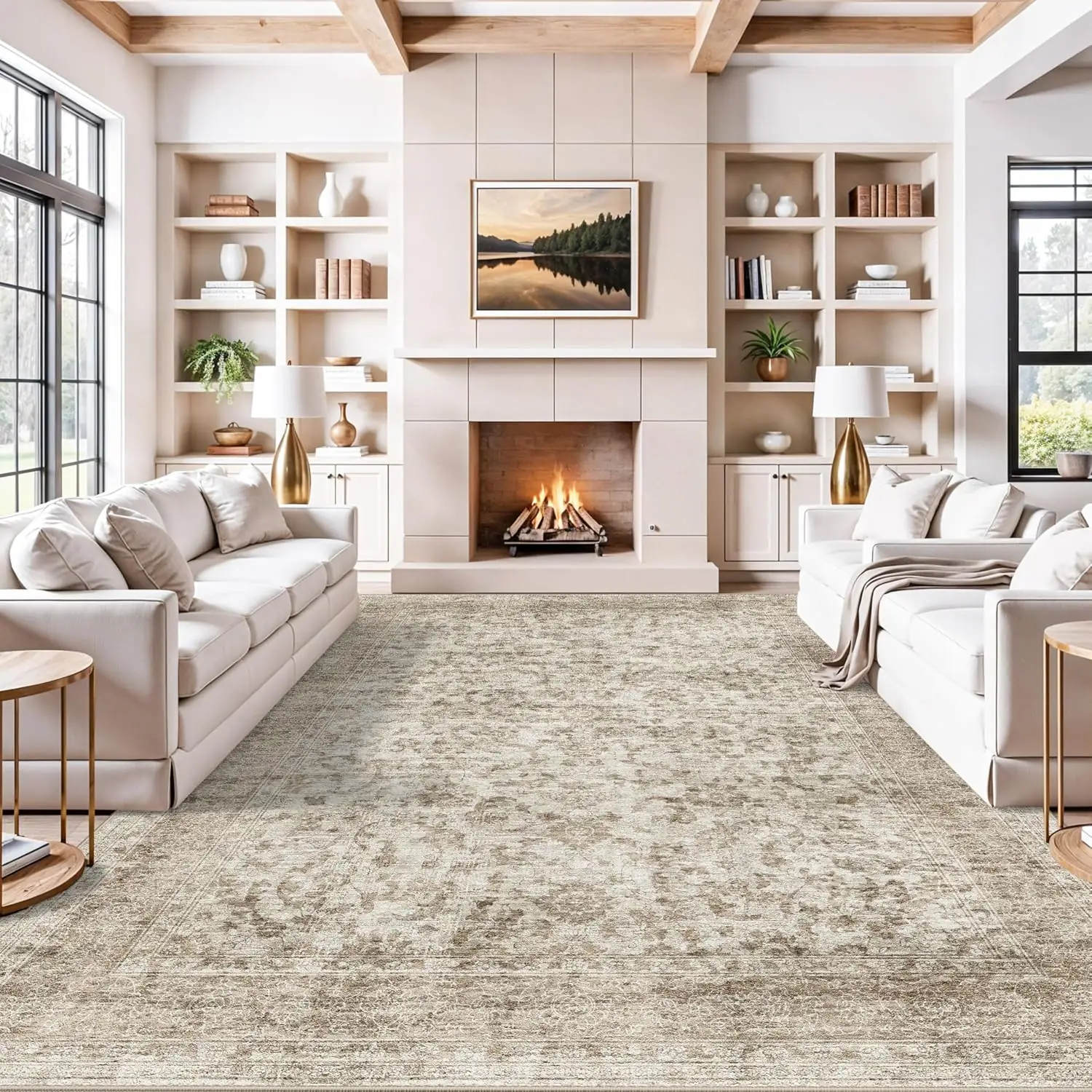 Washable 10x14 Area Rug for… — Photo 1