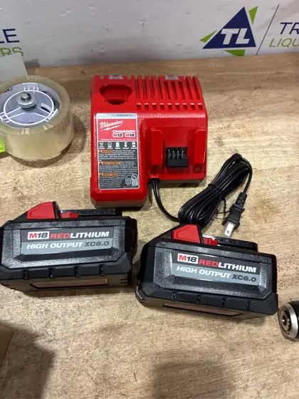 Milwaukee M18 Lithium-Ion Battery and… — Photo 4