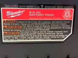 Milwaukee M18 Lithium-Ion Battery and… — Photo 5