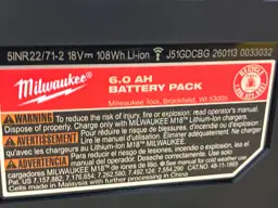 Milwaukee M18 Lithium-Ion Battery and… — Photo 6