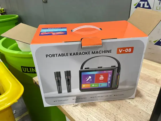 Karaoke Machine with Lyrics Display,… — Photo 3