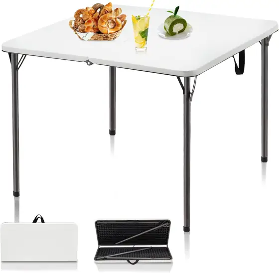 Kasunpul 34in Folding Table, Square… — Photo 1