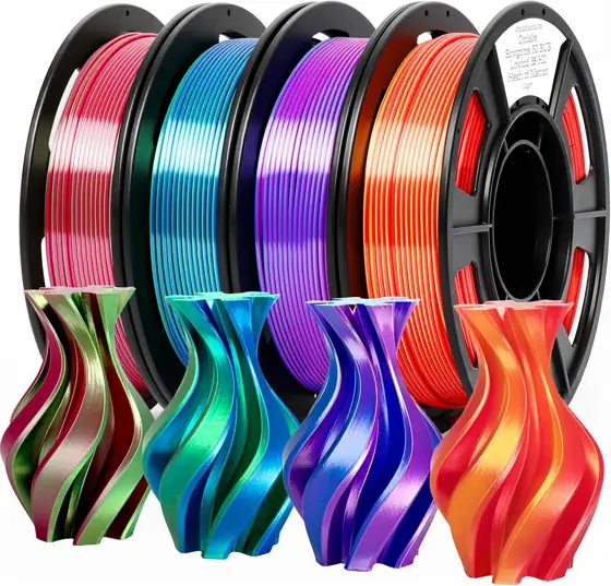 Silk PLA 3D Printer Filament… — Photo 1