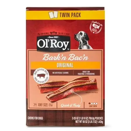 Ol'Roy Bark'n Bac'n Dog Treats… — Photo 1