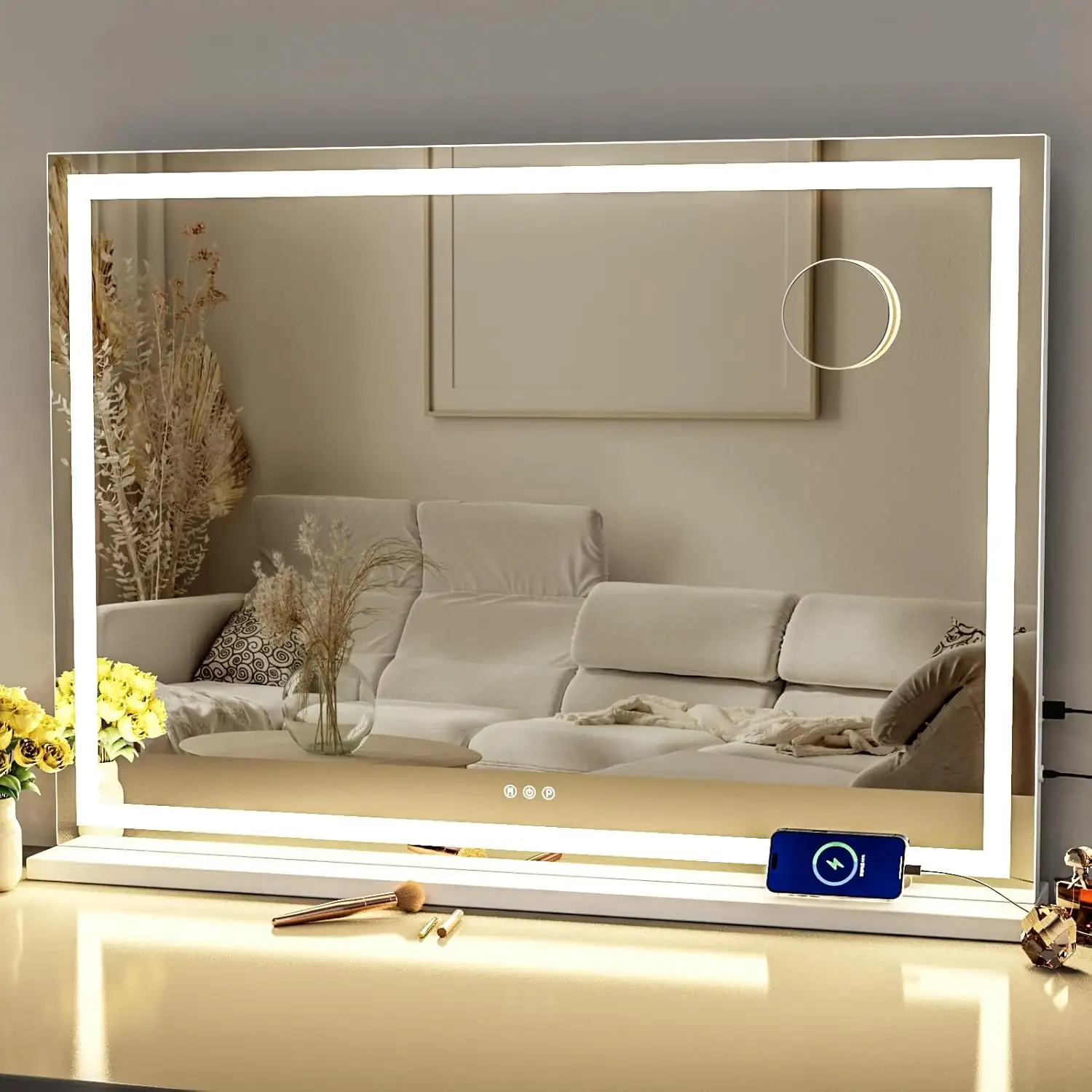 Gvnkvn Makeup Vanity Mirror with… — Photo 1