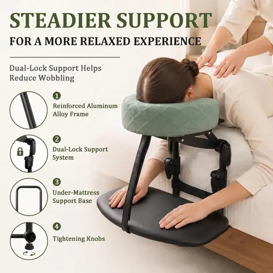Massage Headrest for Bed with… — Photo 2