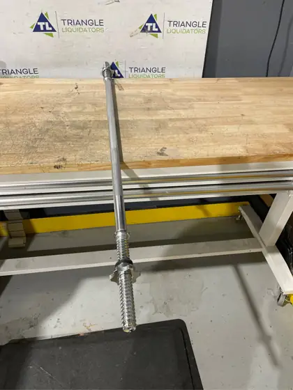 Amazon Basics 60" Barbell Bar,… — Photo 3
