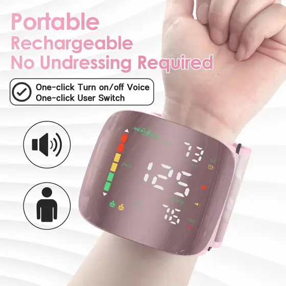 GUAEVER Wrist Blood Pressure Monitor… — Photo 2