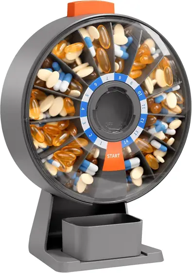Daviky Daily Pill Dispenser, Large… — Photo 1